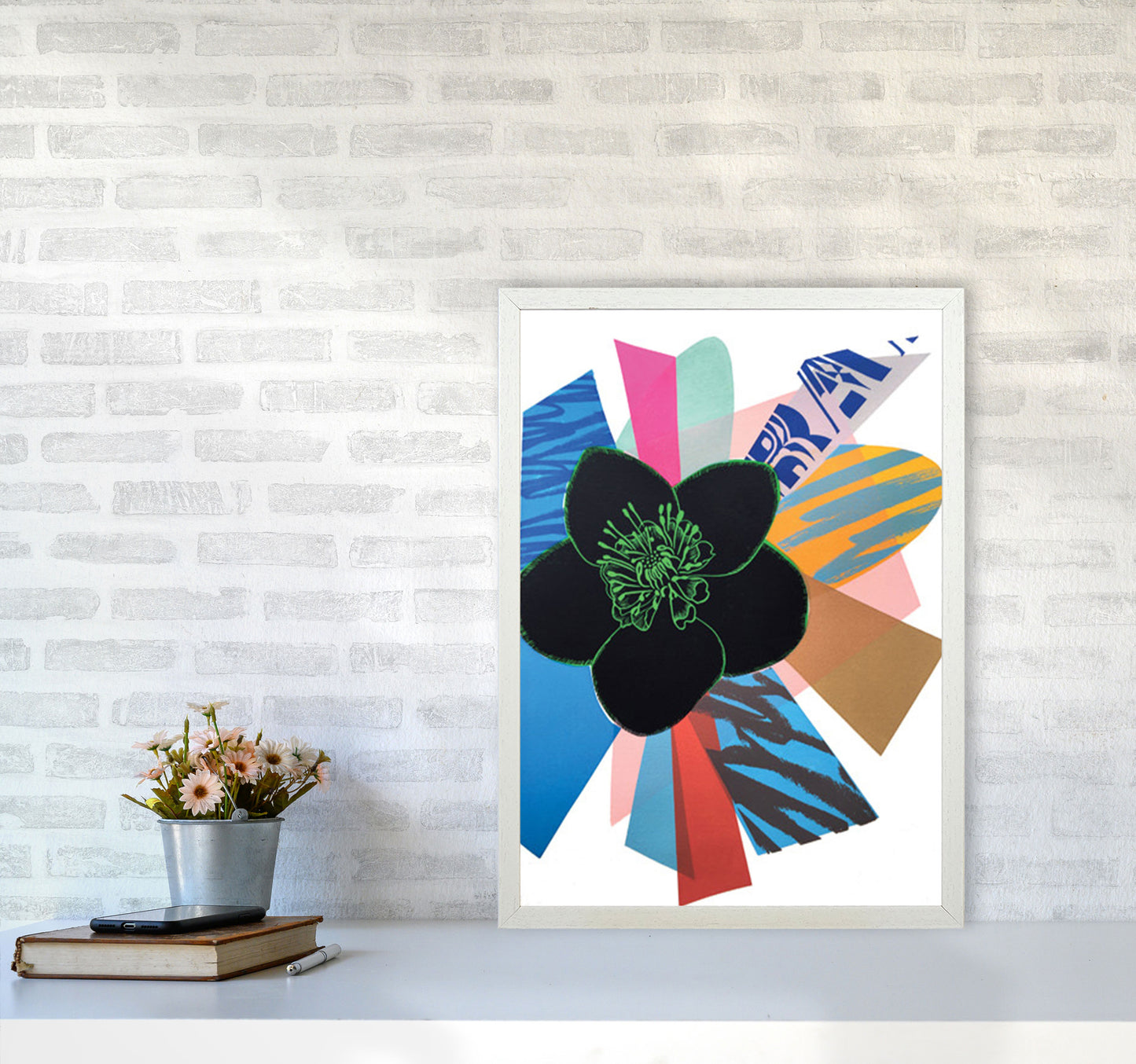 Bang 2 Art Print by Kate Heiss A2 Oak Frame