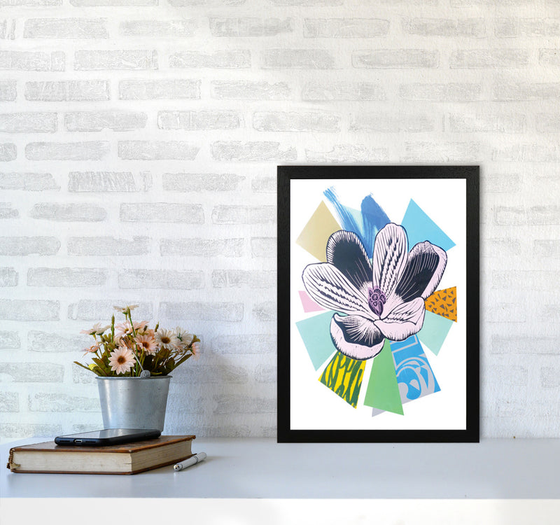 Crocus 2 Series 1 Art Print by Kate Heiss A3 White Frame