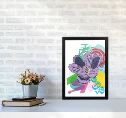 Crocus 1 Series 1 Art Print by Kate Heiss A3 White Frame