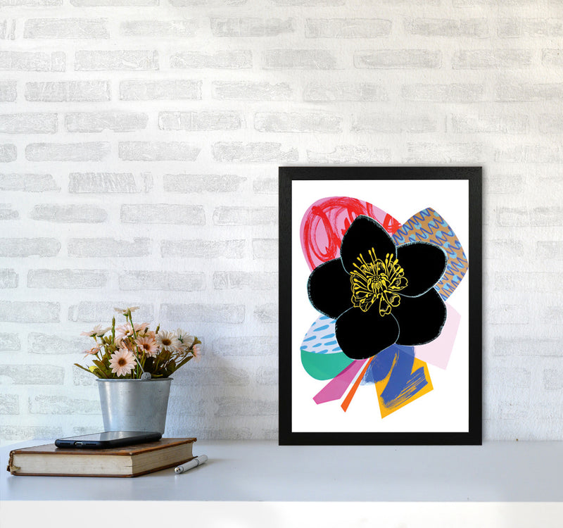 Hellebore 2 Series 1 Art Print by Kate Heiss A3 White Frame
