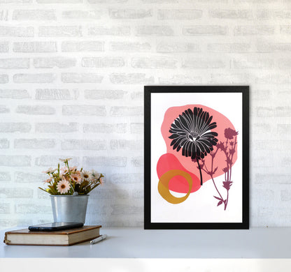 Calendula Officinalis postcard Art Print by Kate Heiss A3 White Frame