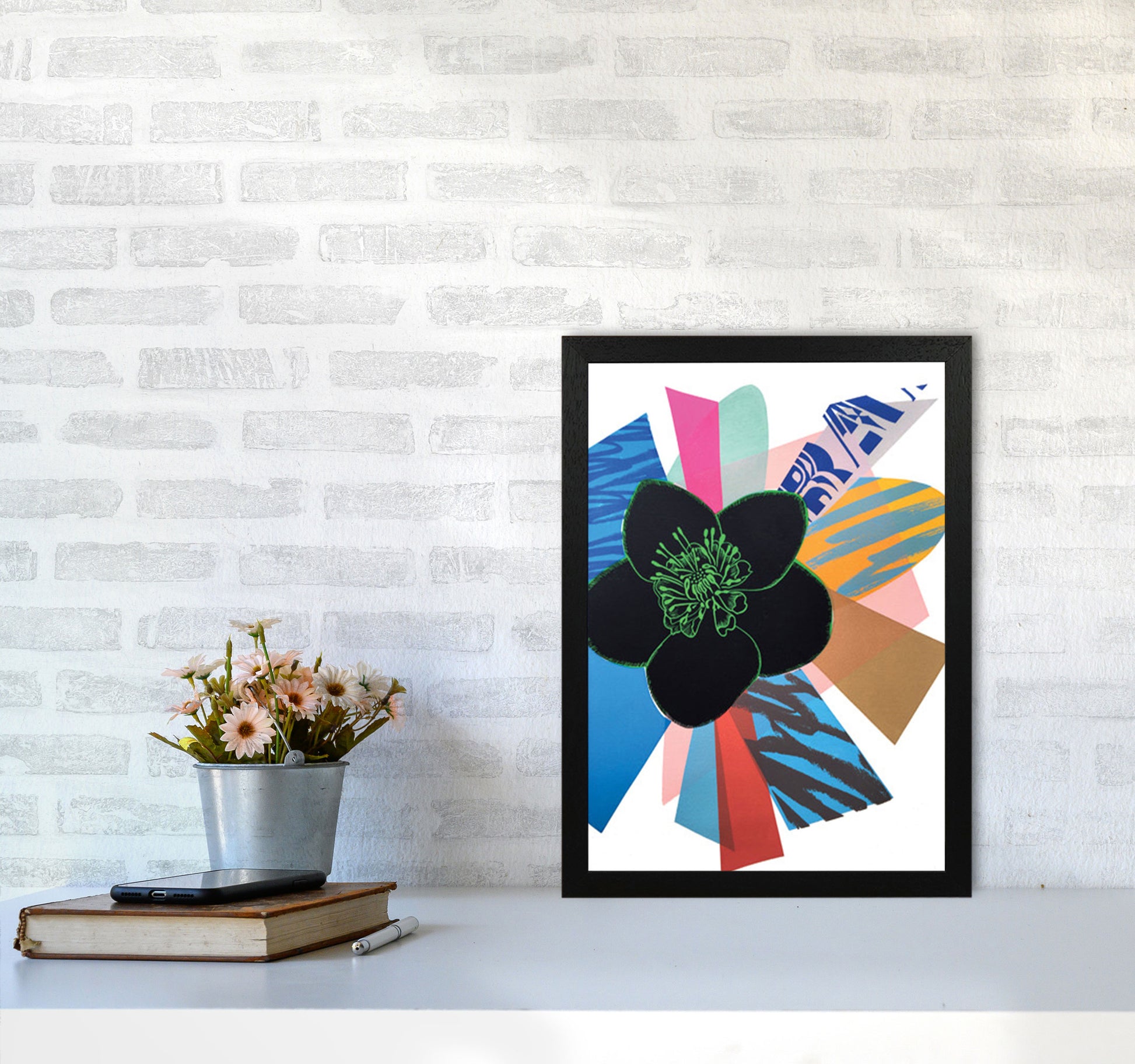 Bang 2 Art Print by Kate Heiss A3 White Frame