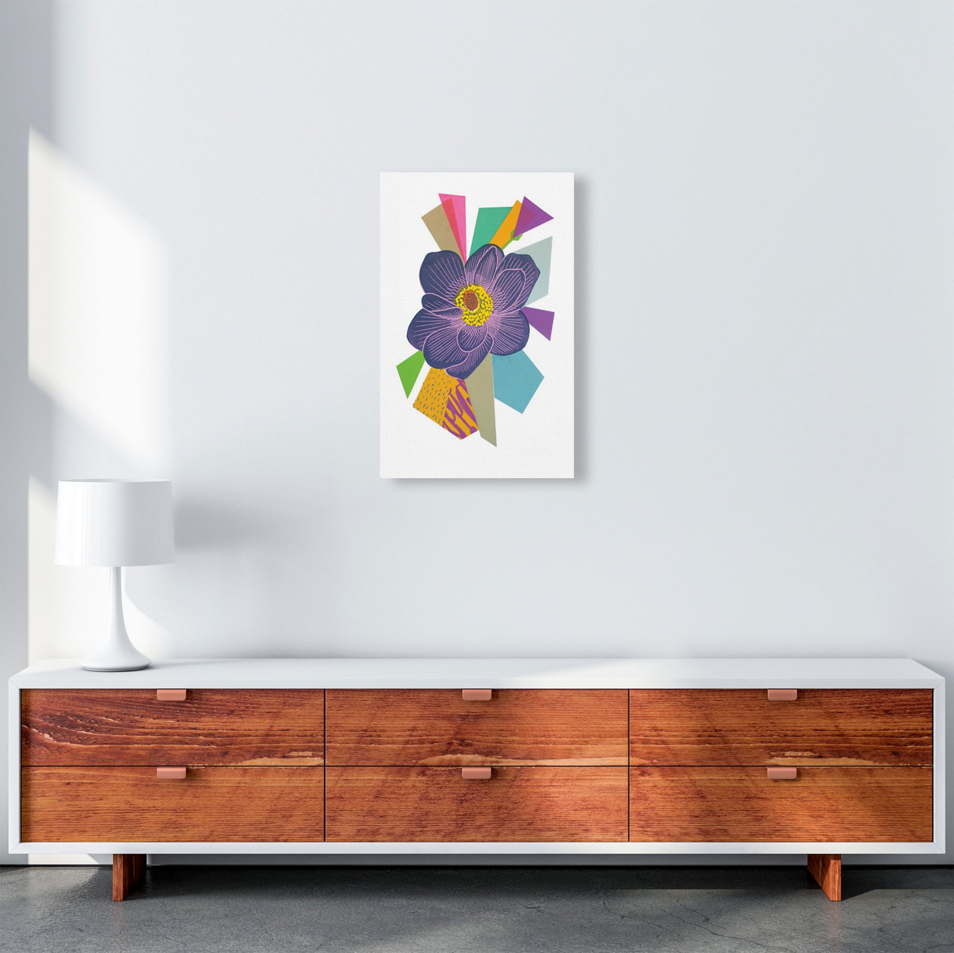 Anemone1 Series 1 Art Print by Kate Heiss A3 Canvas
