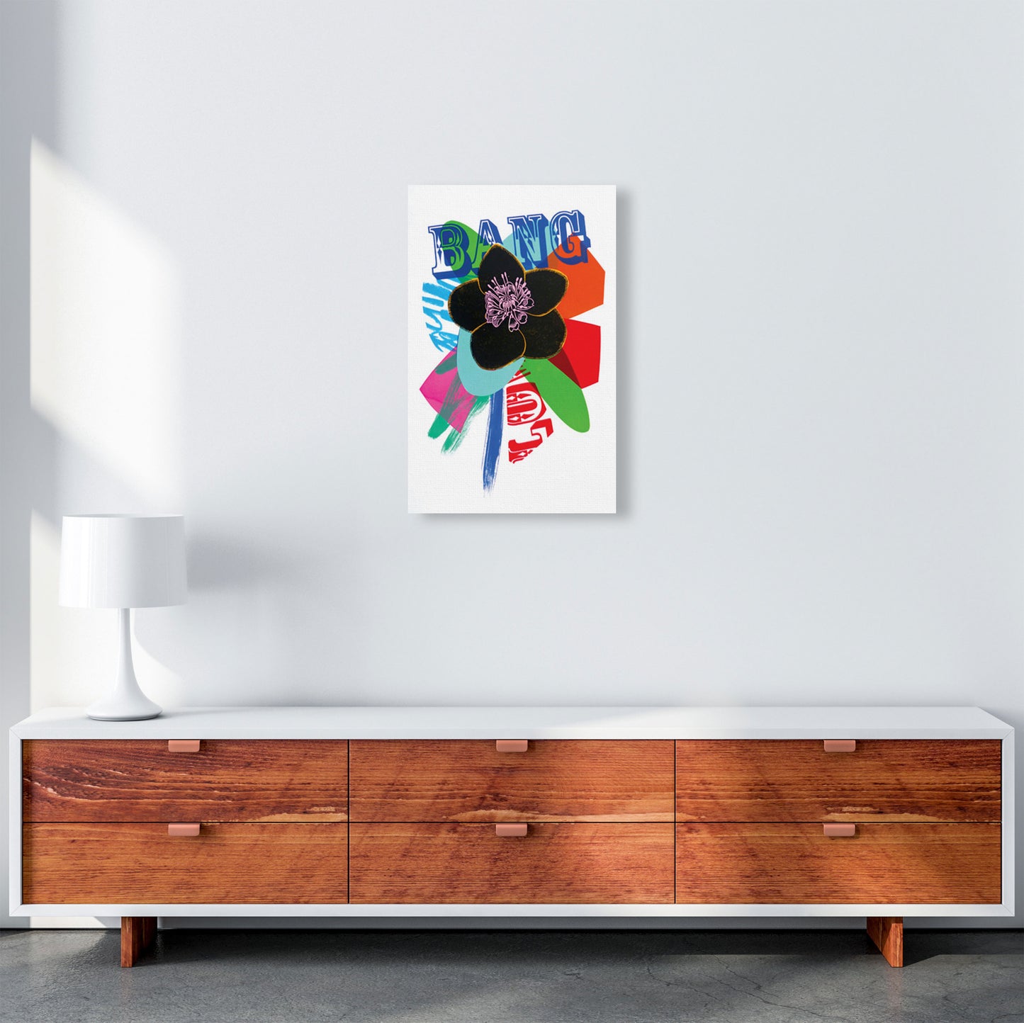 Bang 1 Art Print by Kate Heiss A3 Canvas