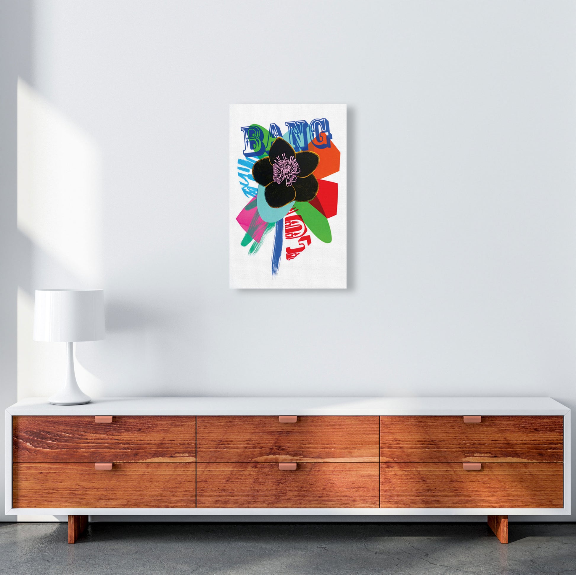 Bang 1 Art Print by Kate Heiss A3 Canvas