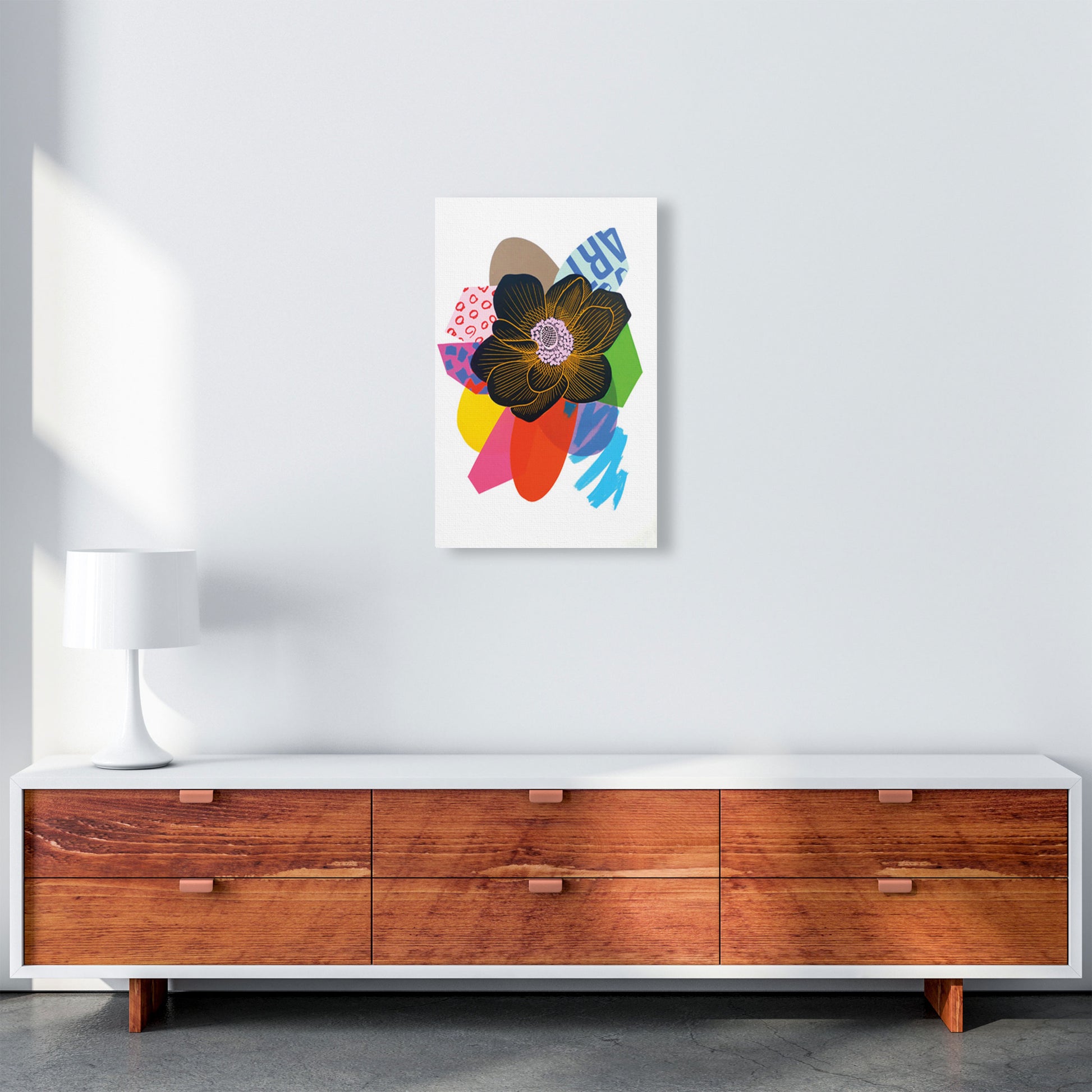 Anemone 1 Series 2 Art Print by Kate Heiss A3 Canvas