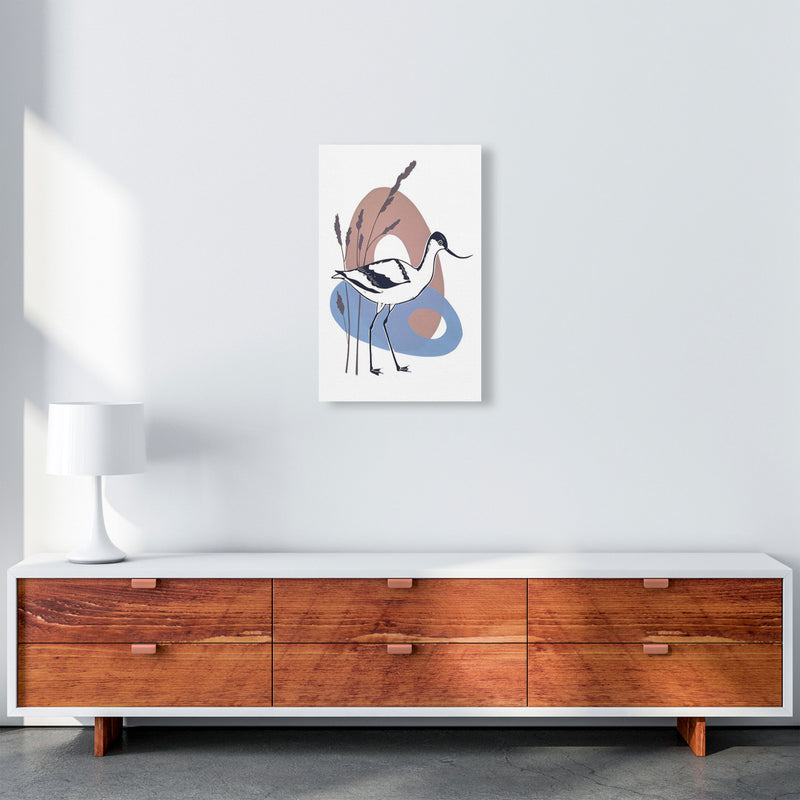 Avocet At Thornham Art Print by Kate Heiss A3 Canvas