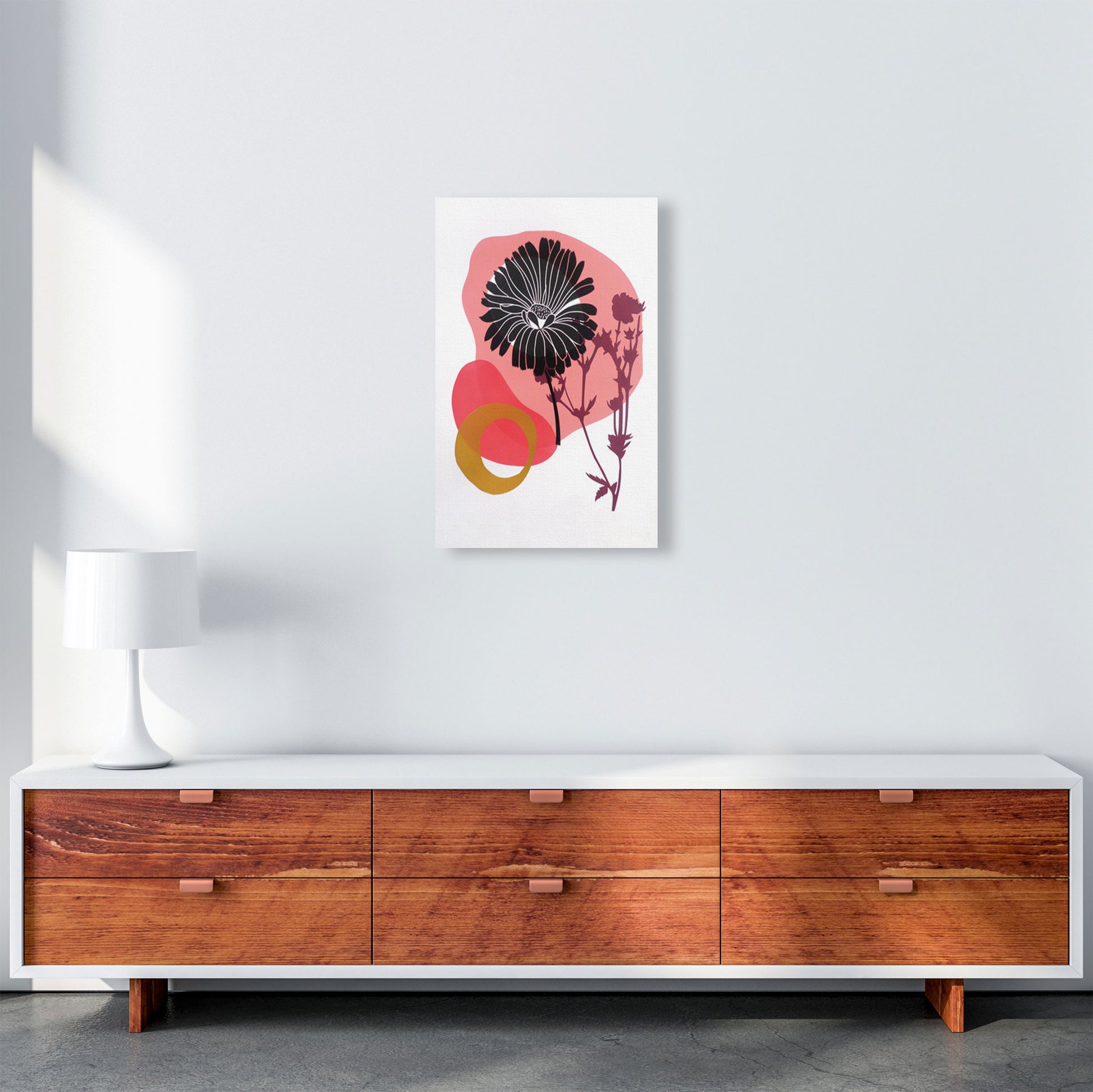 Calendula Officinalis postcard Art Print by Kate Heiss A3 Canvas