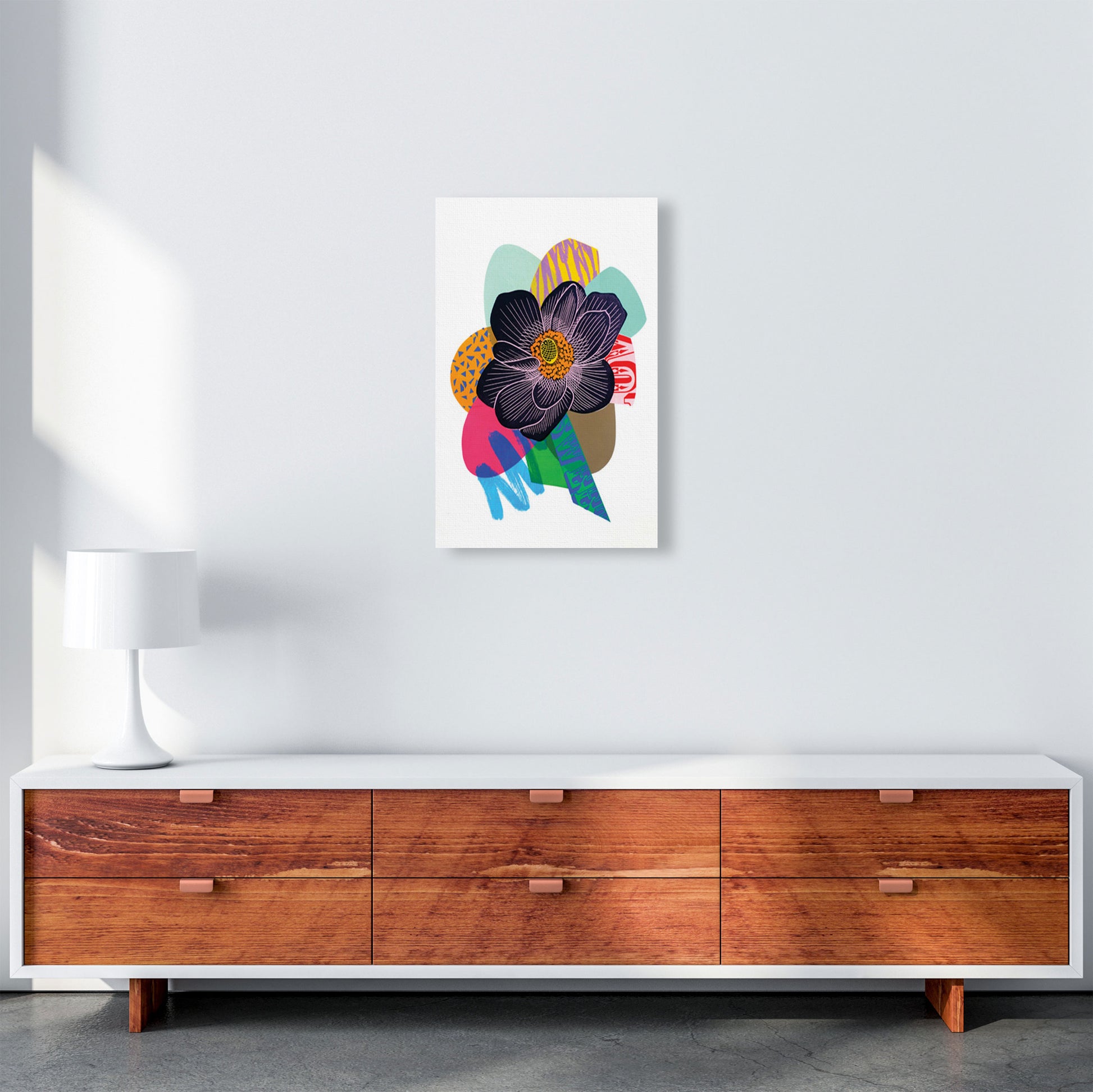Anemone 2 Series 2 Art Print by Kate Heiss A3 Canvas
