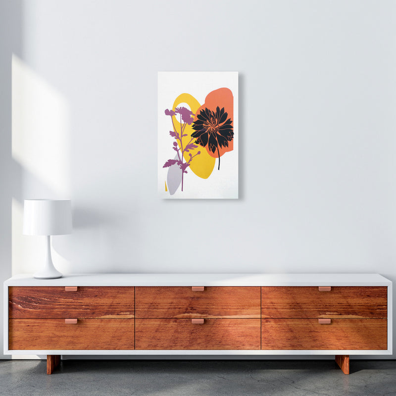 Scabiosa & Daisy Art Print by Kate Heiss A3 Canvas