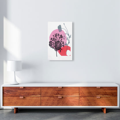 Geranium & Poppy Art Print by Kate Heiss A3 Canvas