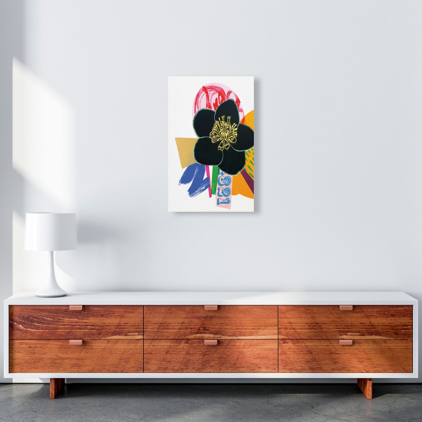Hellebore 1 Series 1 Art Print by Kate Heiss A3 Canvas