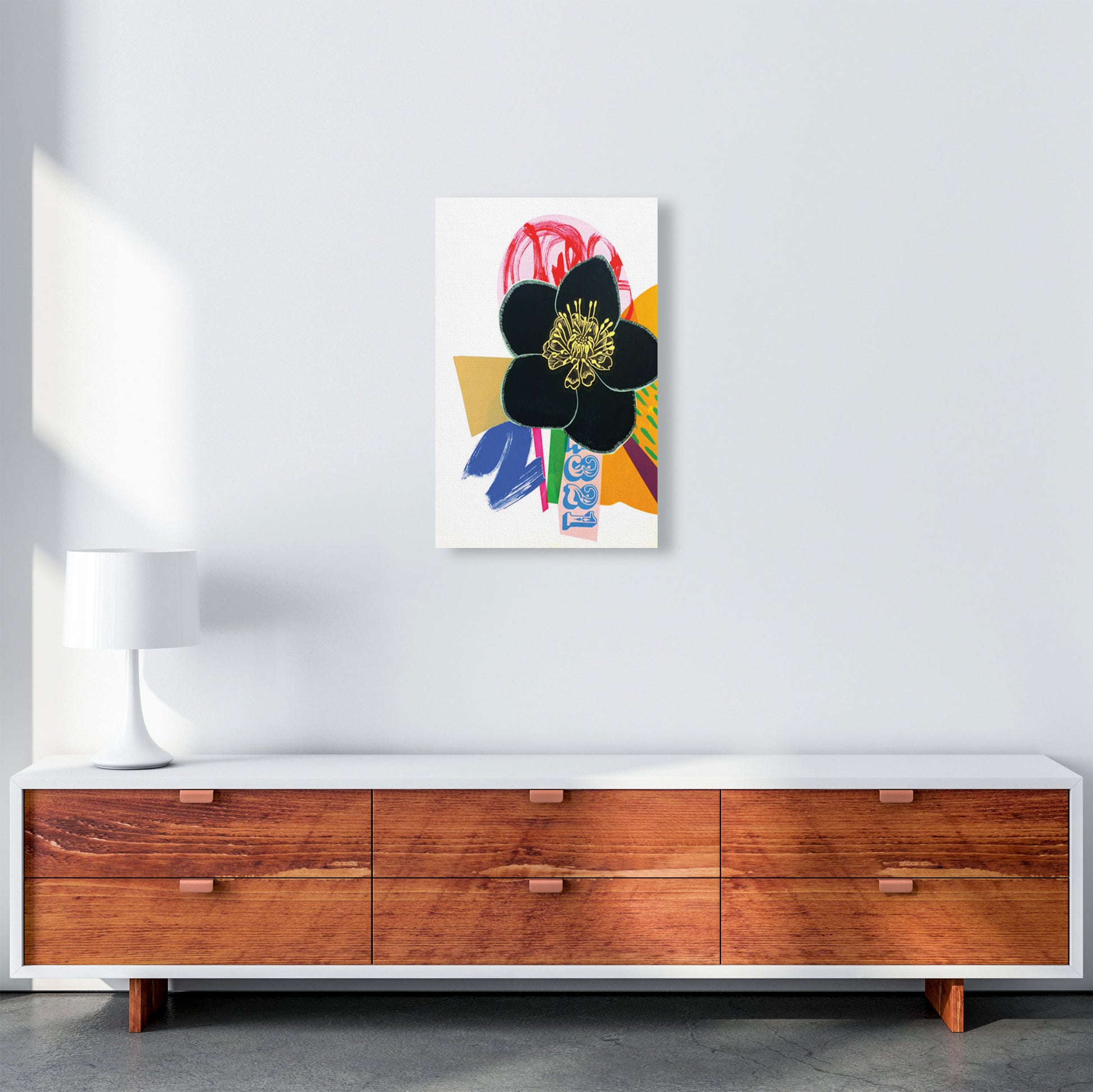 Hellebore 1 Series 1 Art Print by Kate Heiss A3 Canvas