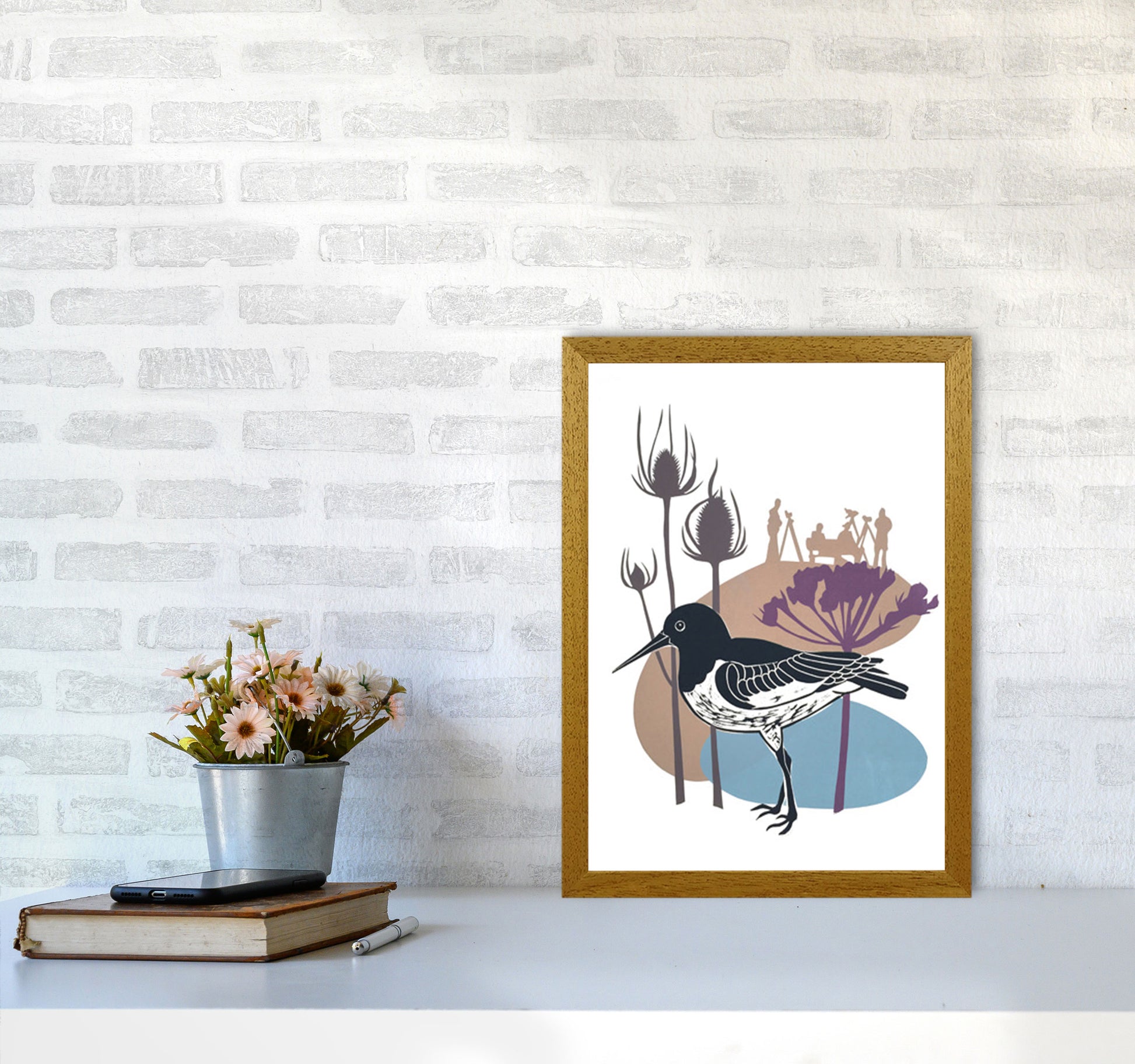Birdwatchers Art Print by Kate Heiss A3 Print Only