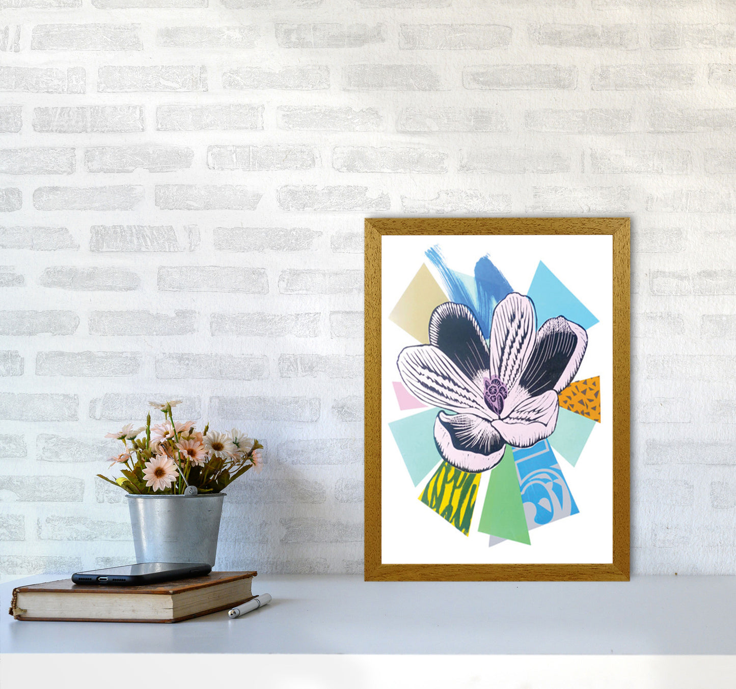 Crocus 2 Series 1 Art Print by Kate Heiss A3 Print Only