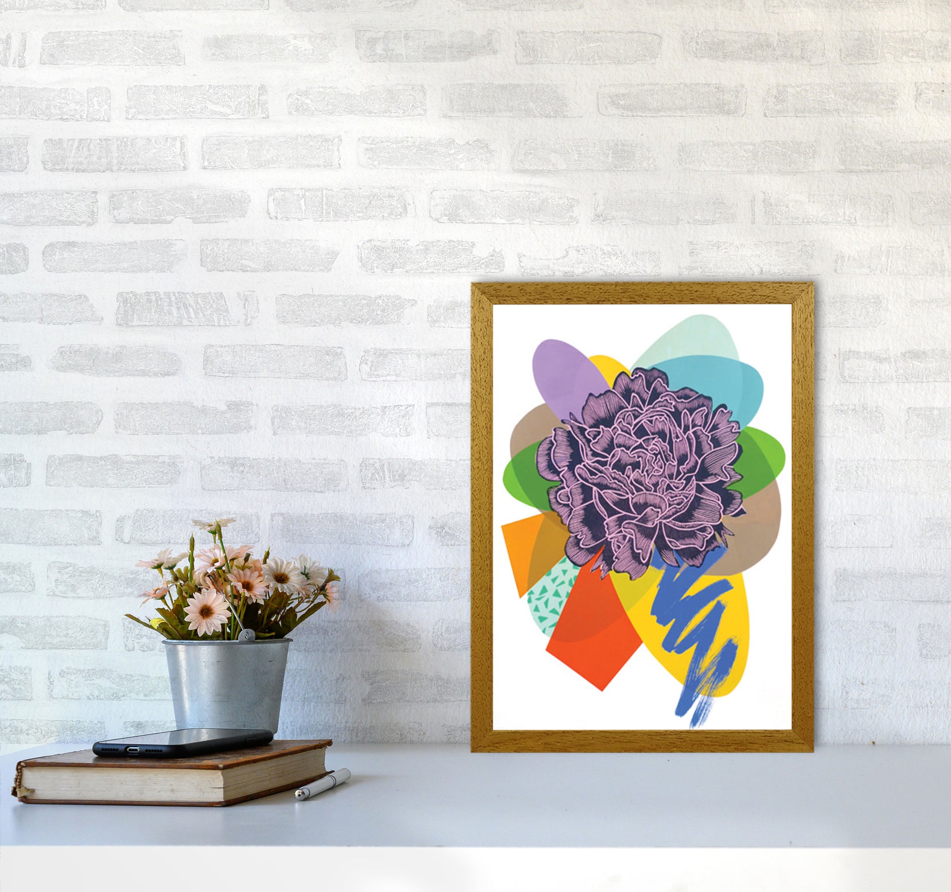 Peony 4 Series 1 Art Print by Kate Heiss A3 Print Only