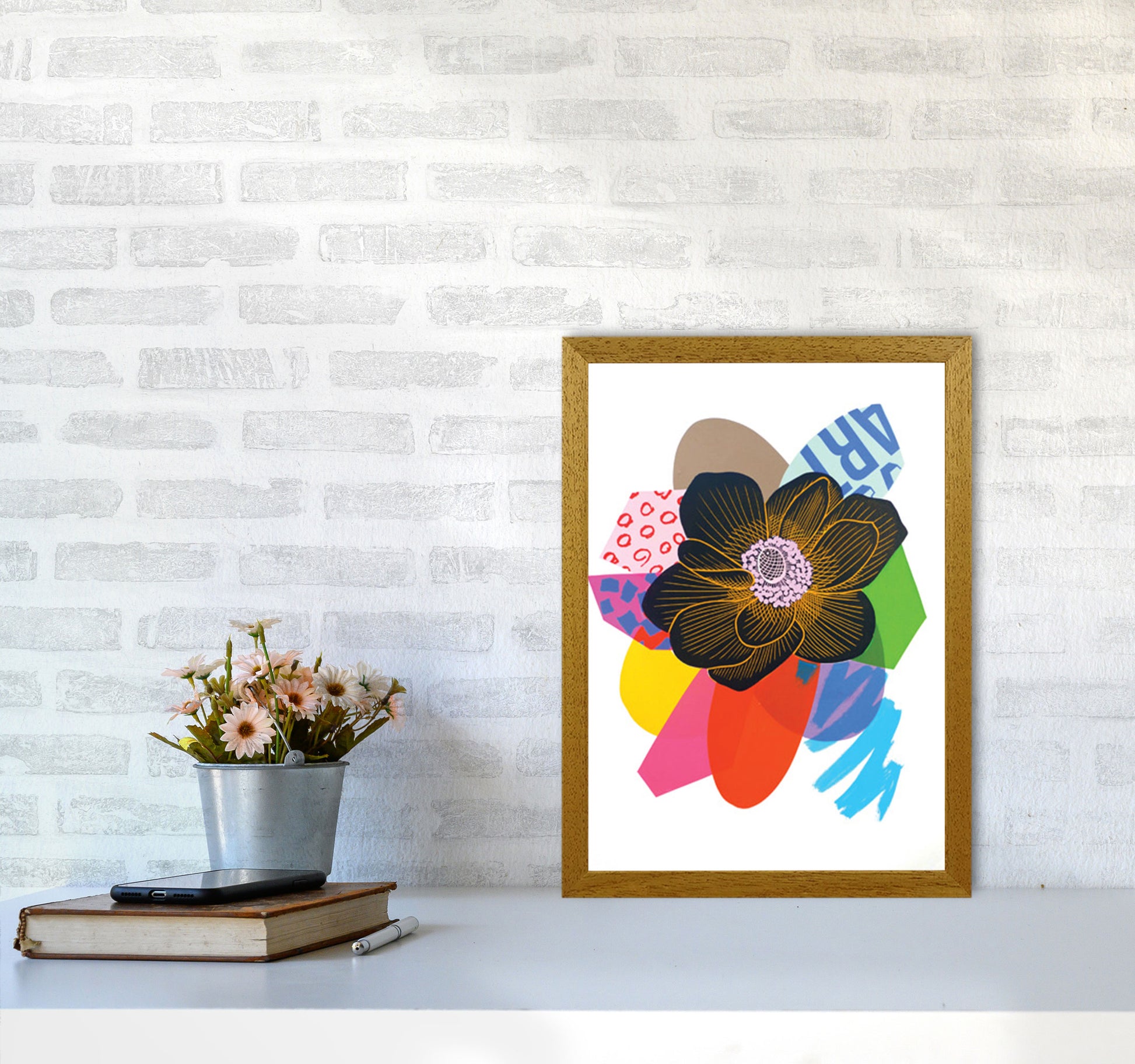 Anemone 1 Series 2 Art Print by Kate Heiss A3 Print Only