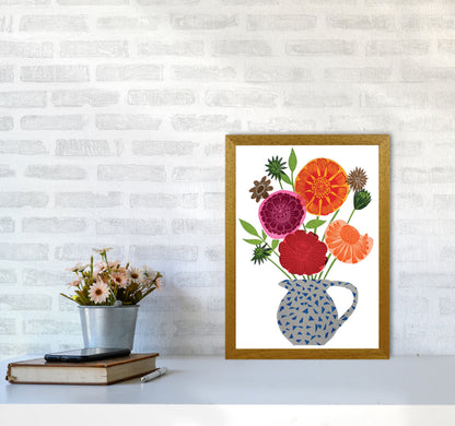 Big Happy Vase Art Print by Kate Heiss A3 Print Only