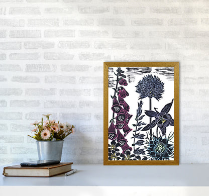 Foxgloves Art Print by Kate Heiss A3 Print Only