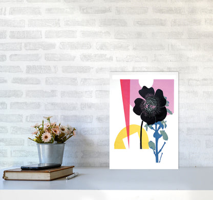 Rananculus Acris Art Print by Kate Heiss A3 Black Frame