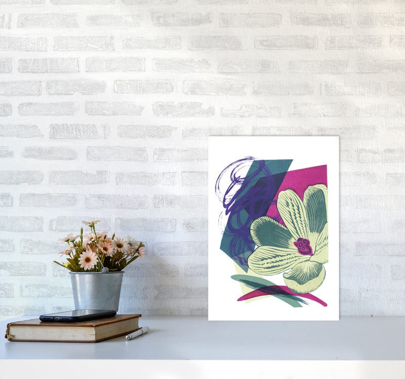 Spring Garden Art Print by Kate Heiss A3 Black Frame