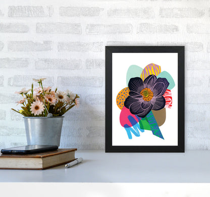Anemone 2 Series 2 Art Print by Kate Heiss A4 White Frame