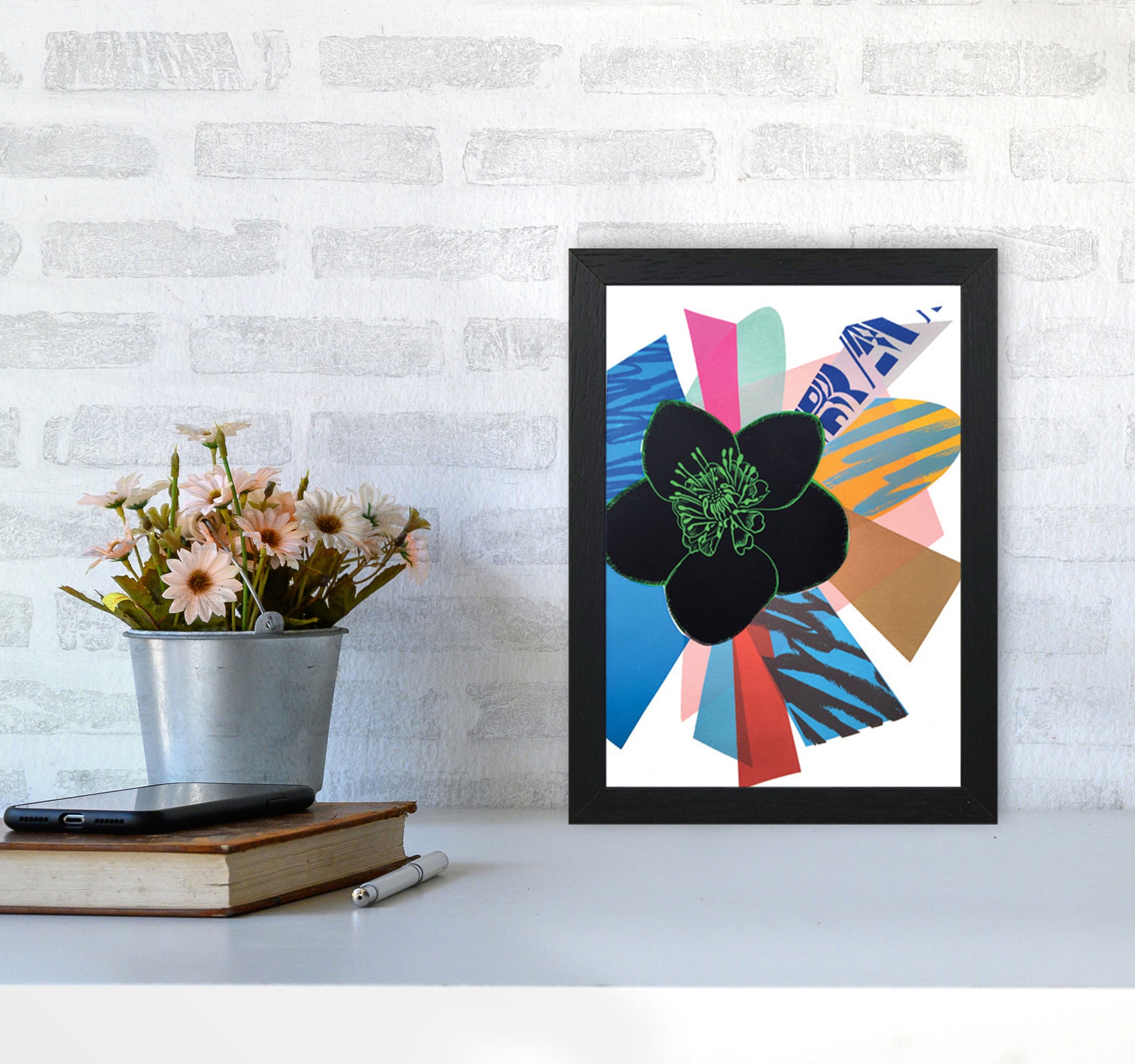 Bang 2 Art Print by Kate Heiss A4 White Frame