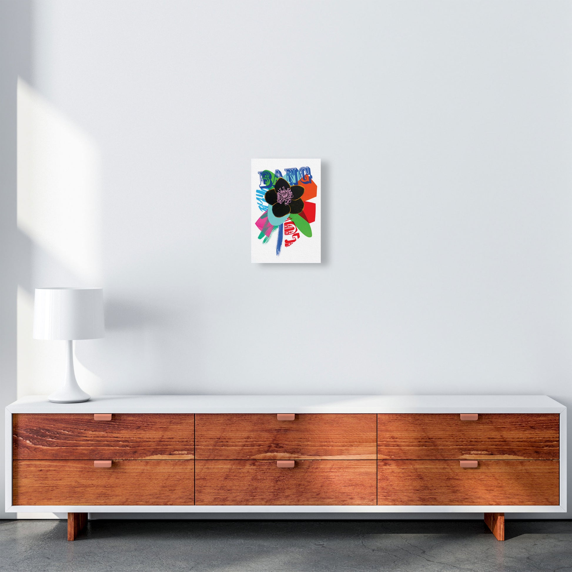 Bang 1 Art Print by Kate Heiss A4 Canvas