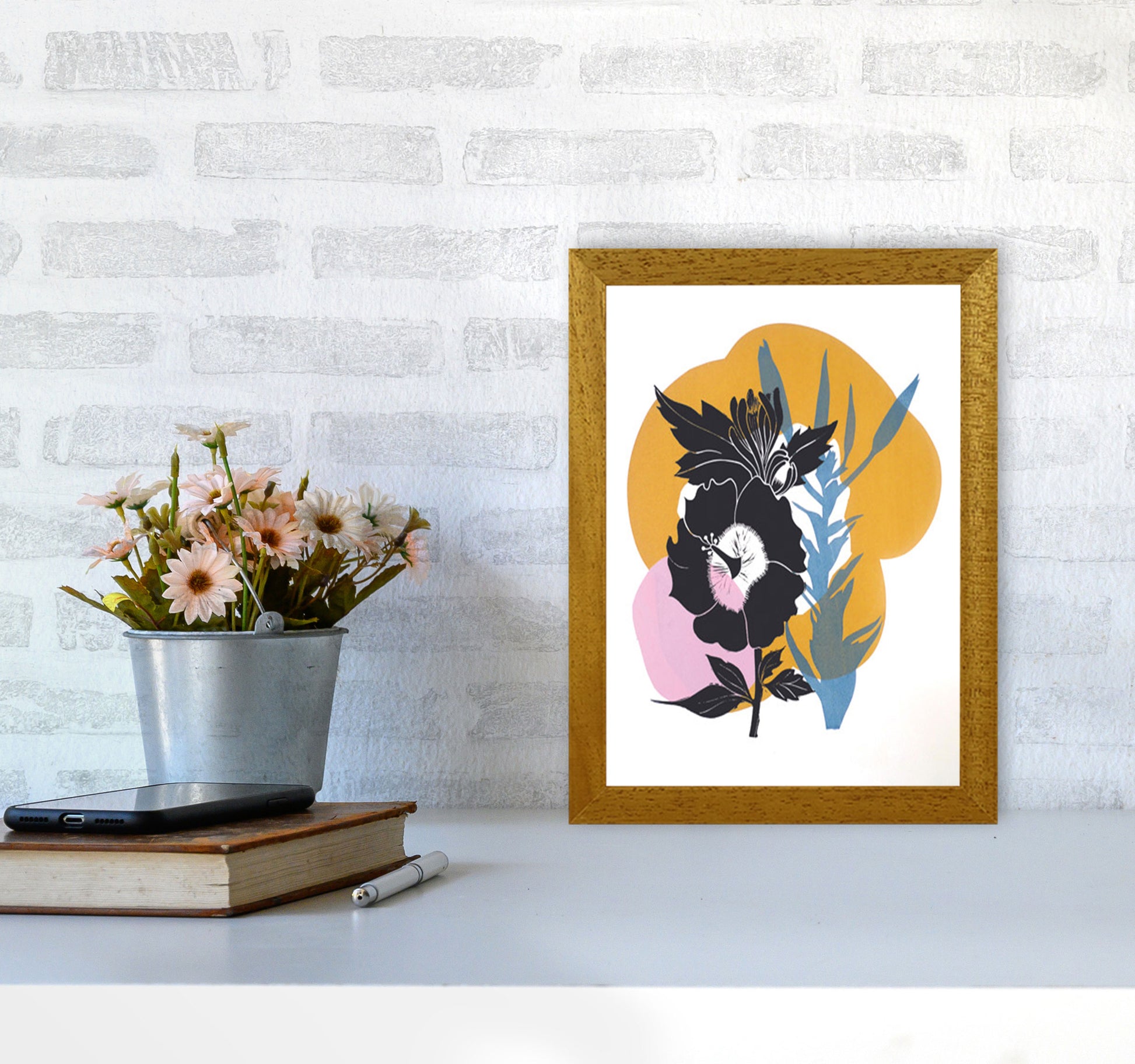 Hibiscus Art Print by Kate Heiss A4 Print Only