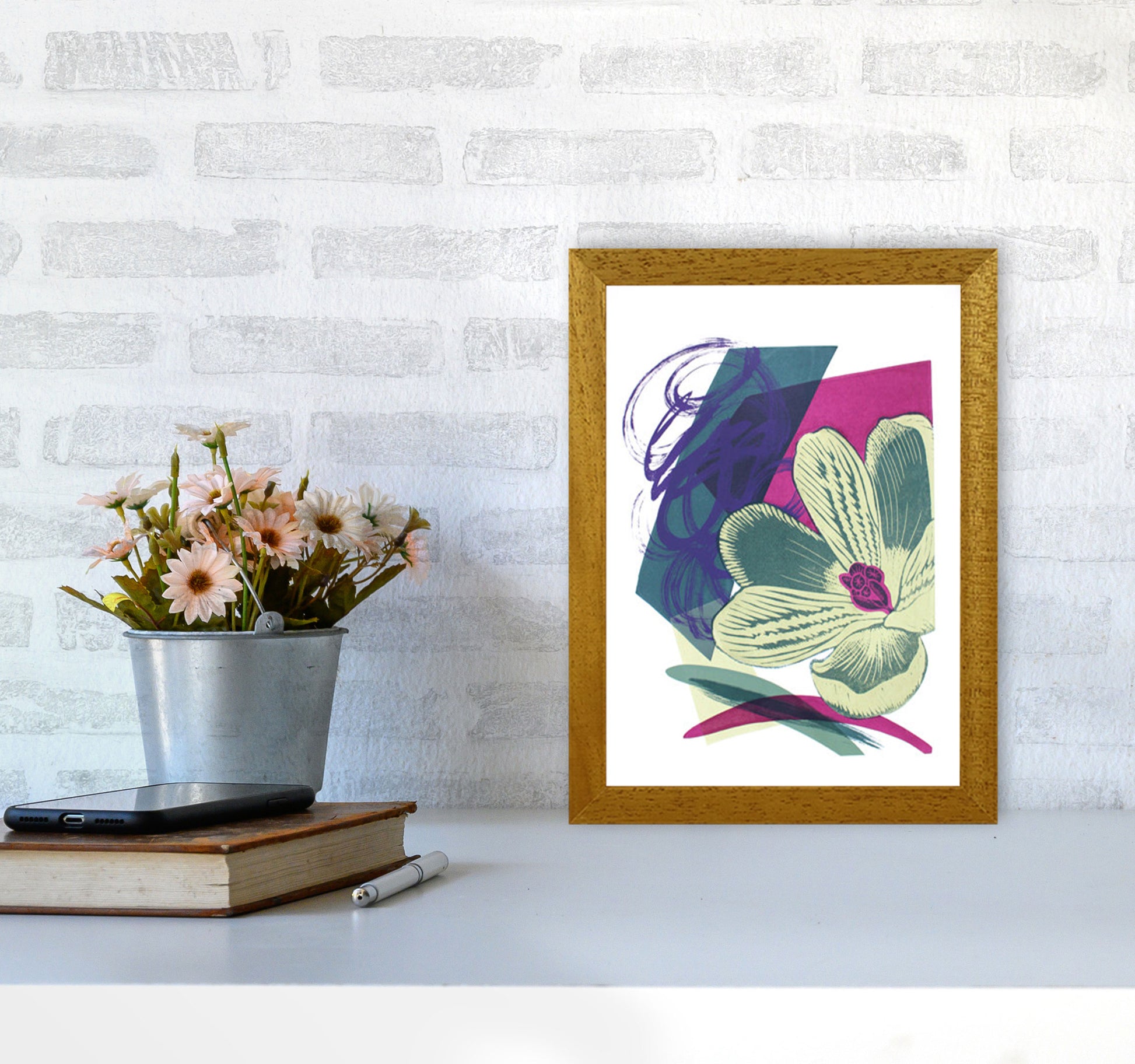 Spring Garden Art Print by Kate Heiss A4 Print Only