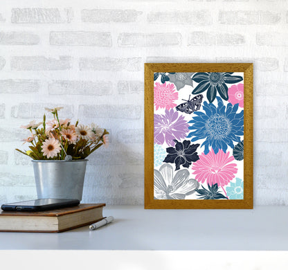 Cottage Garden 18 postcard Art Print by Kate Heiss A4 Print Only