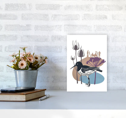 Birdwatchers Art Print by Kate Heiss A4 Black Frame