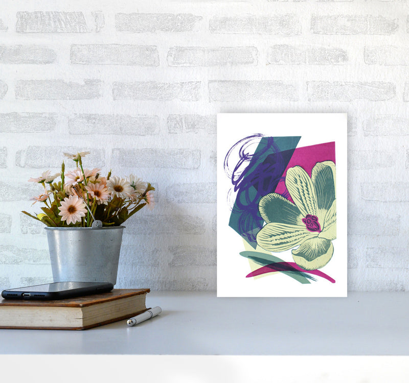 Spring Garden Art Print by Kate Heiss A4 Black Frame