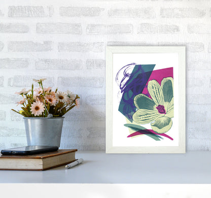Spring Garden Art Print by Kate Heiss A4 Oak Frame