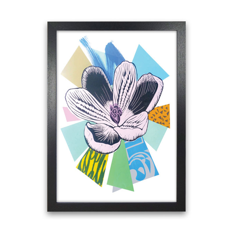 Crocus 2 Series 1 Art Print by Kate Heiss Black Grain