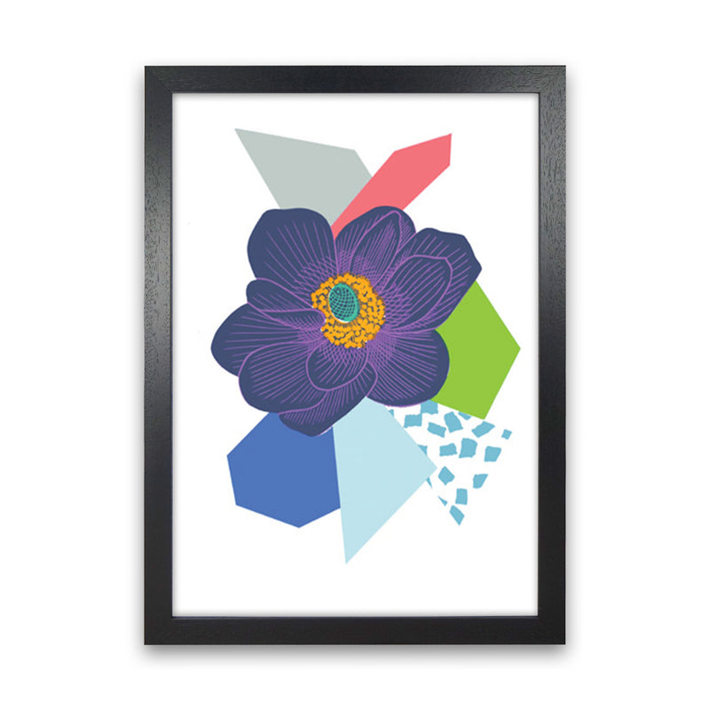 Anemone 5 Series 1 Art Print by Kate Heiss Black Grain