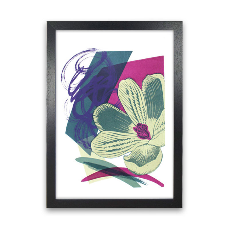 Spring Garden Art Print by Kate Heiss Black Grain
