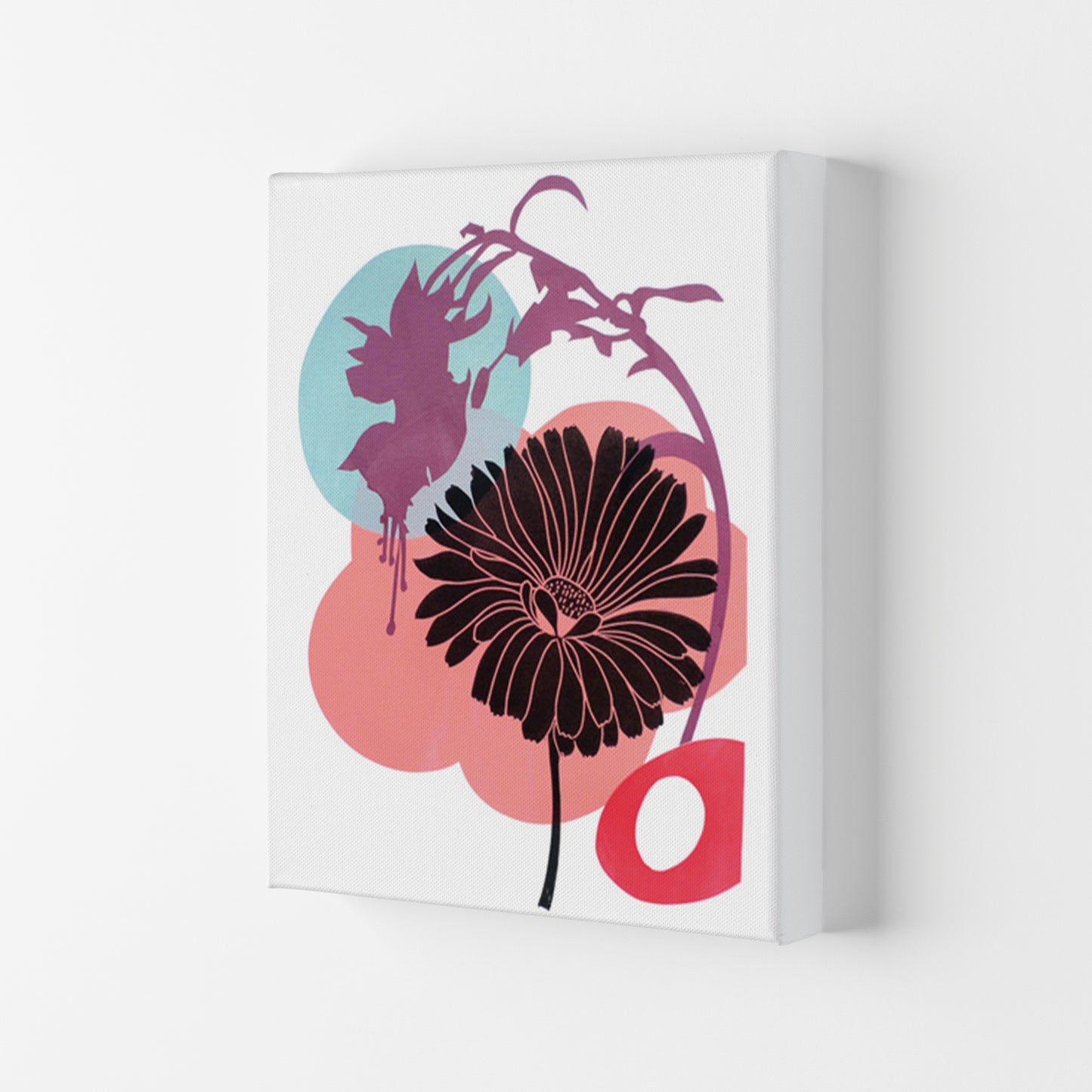 Fuschia Art Print by Kate Heiss Canvas