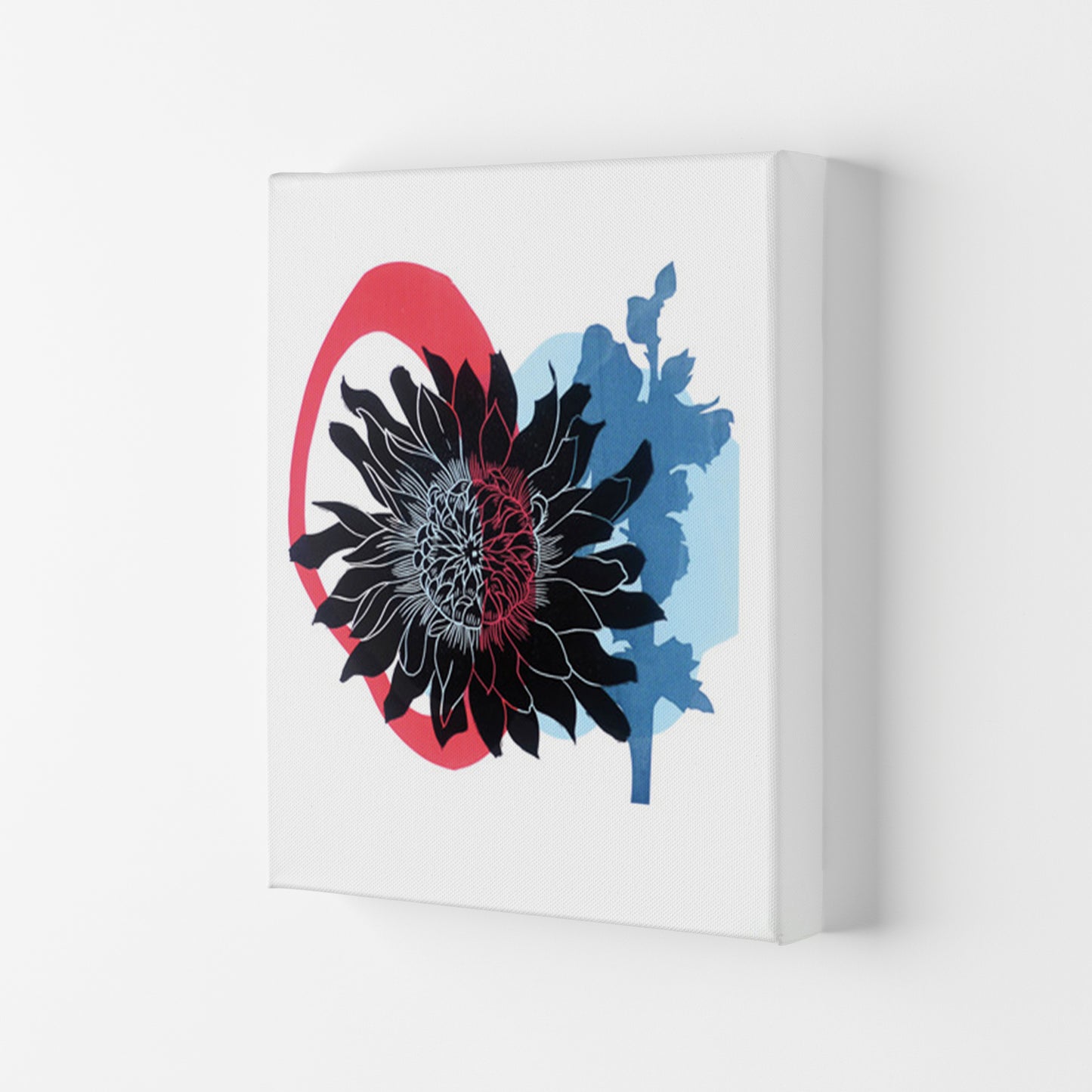 Dahlia PLpostcard Art Print by Kate Heiss Canvas