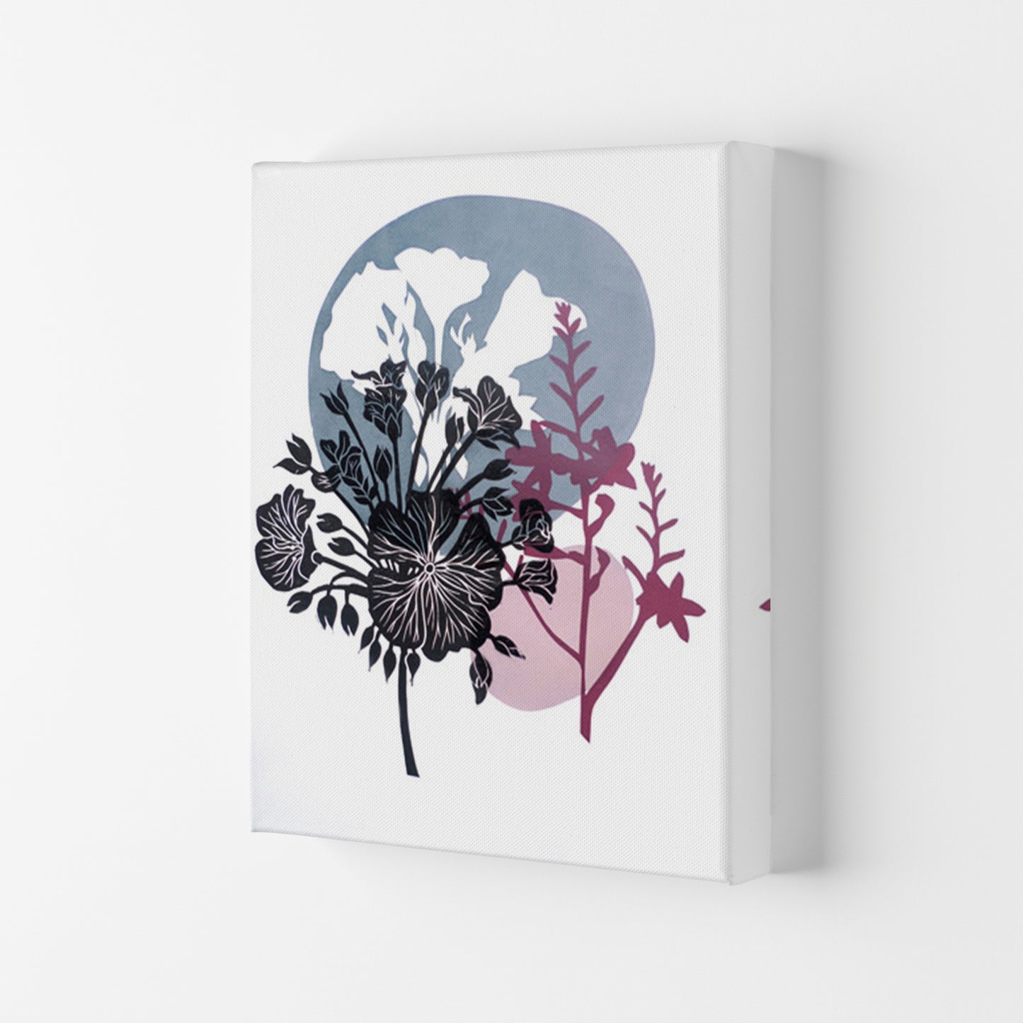 Montbretia postcard Art Print by Kate Heiss Canvas