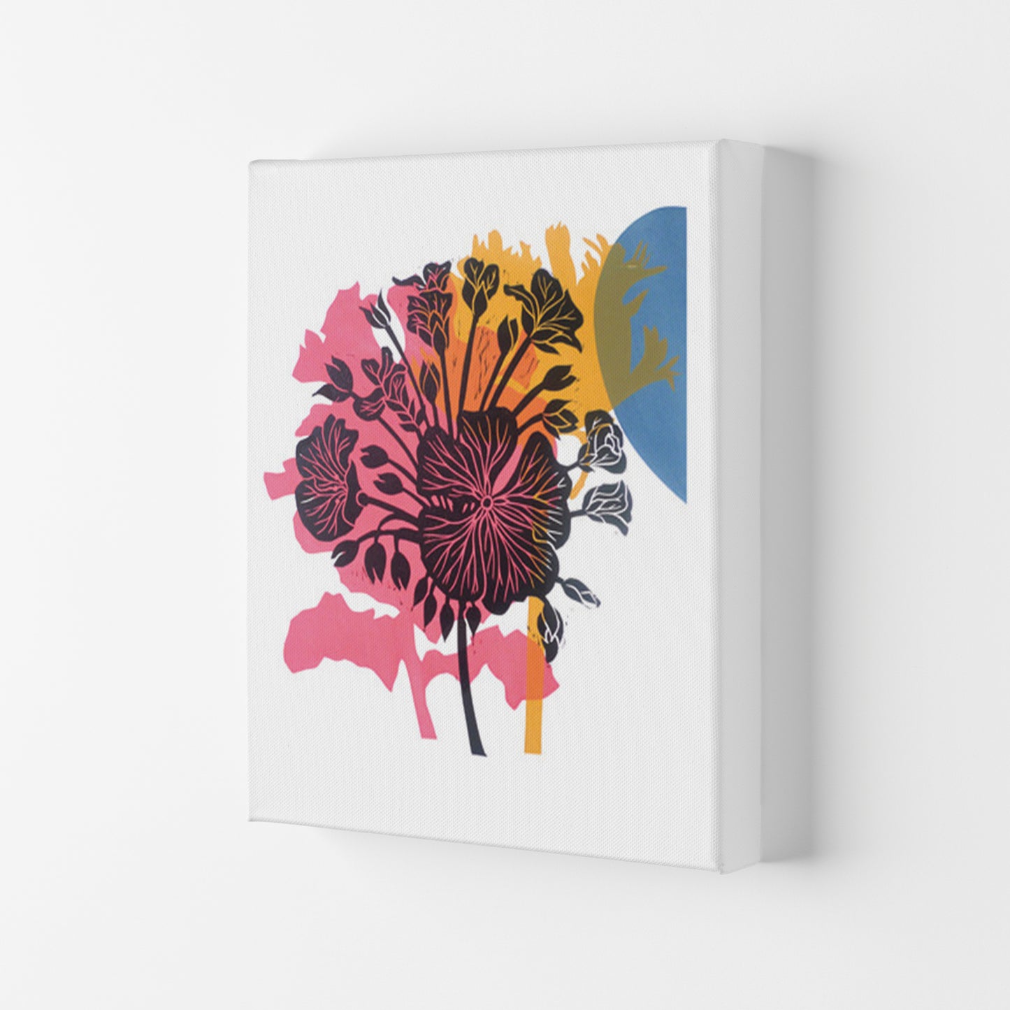 Geranium Art Print by Kate Heiss Canvas