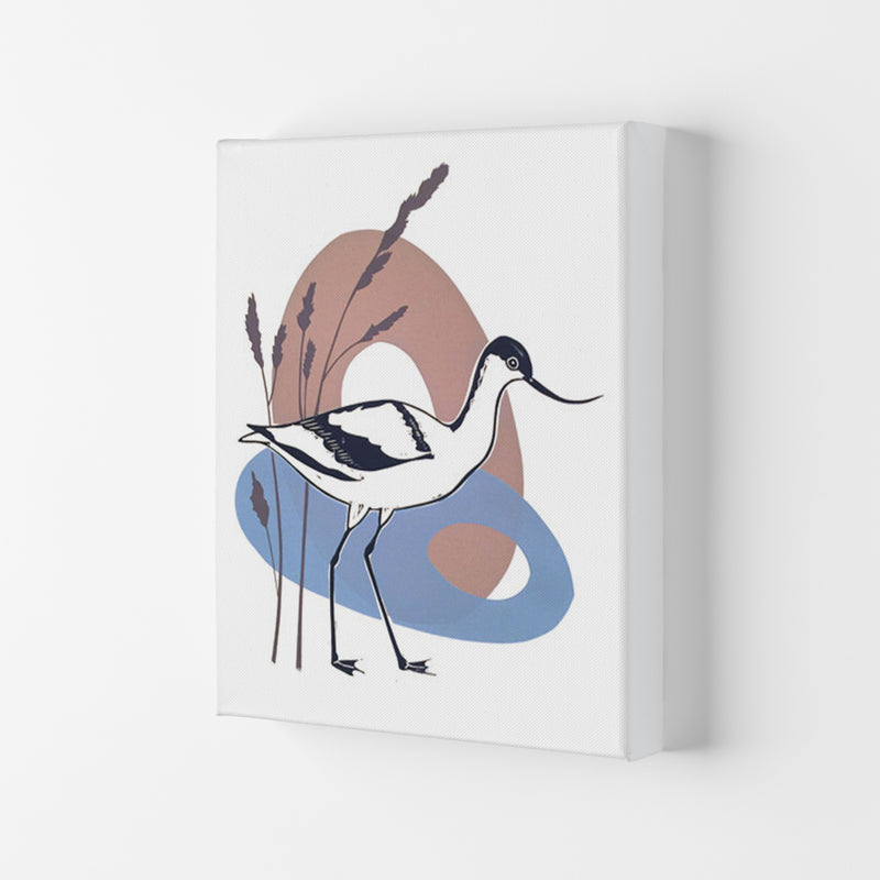 Avocet At Thornham Art Print by Kate Heiss Canvas