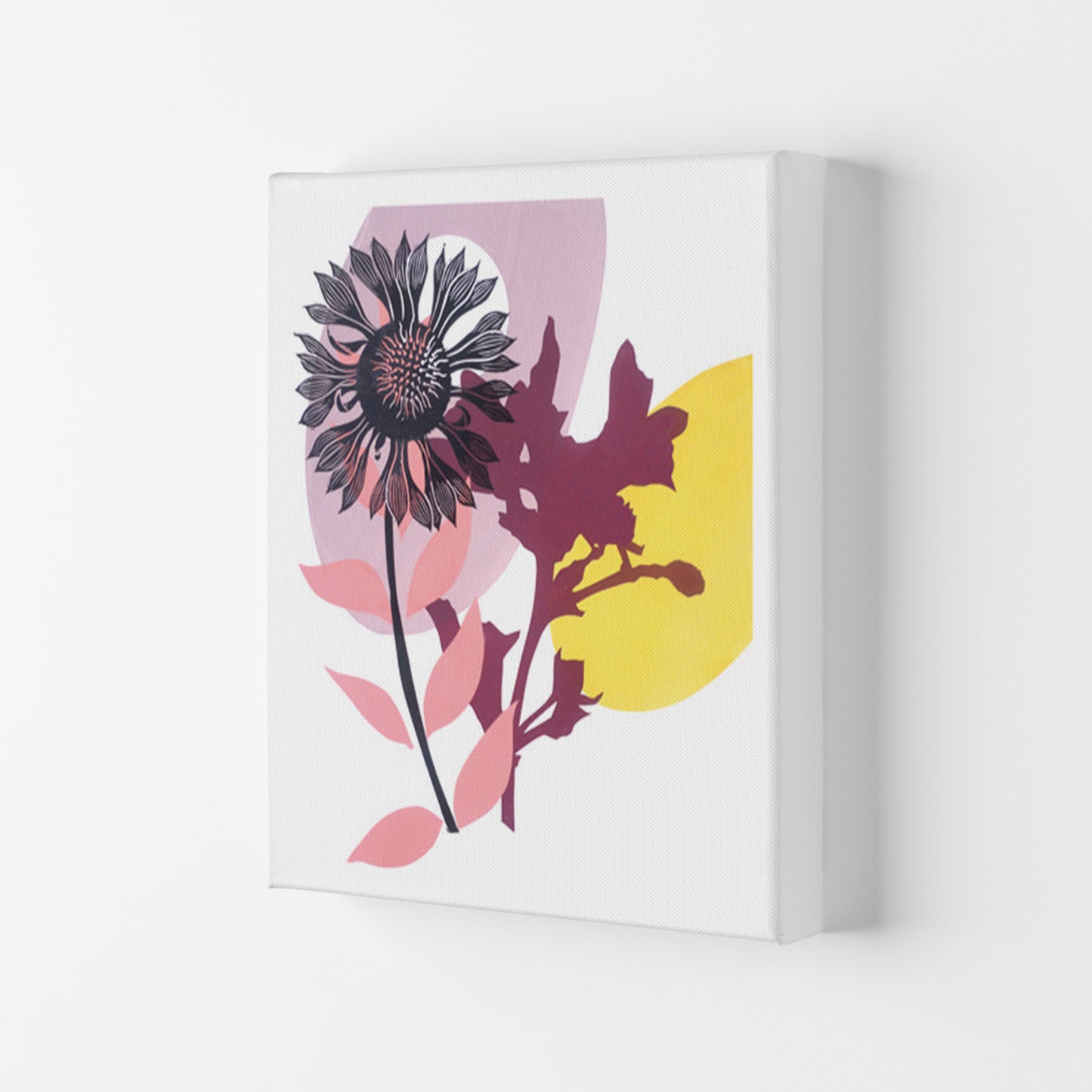 Gaillardia postcard Art Print by Kate Heiss Canvas