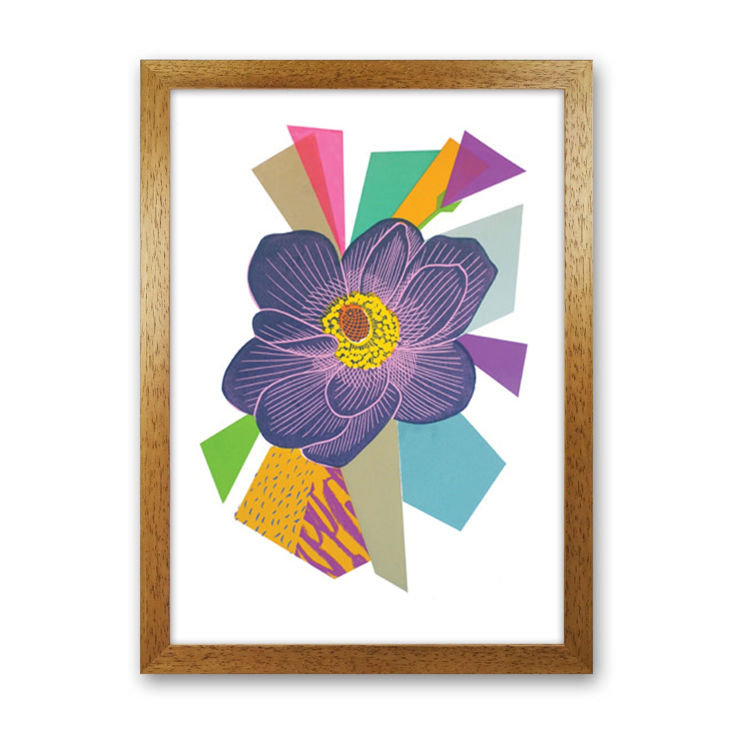 Anemone1 Series 1 Art Print by Kate Heiss Oak Grain