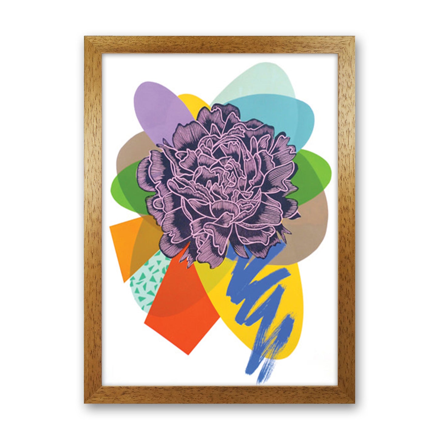 Peony 4 Series 1 Art Print by Kate Heiss Oak Grain