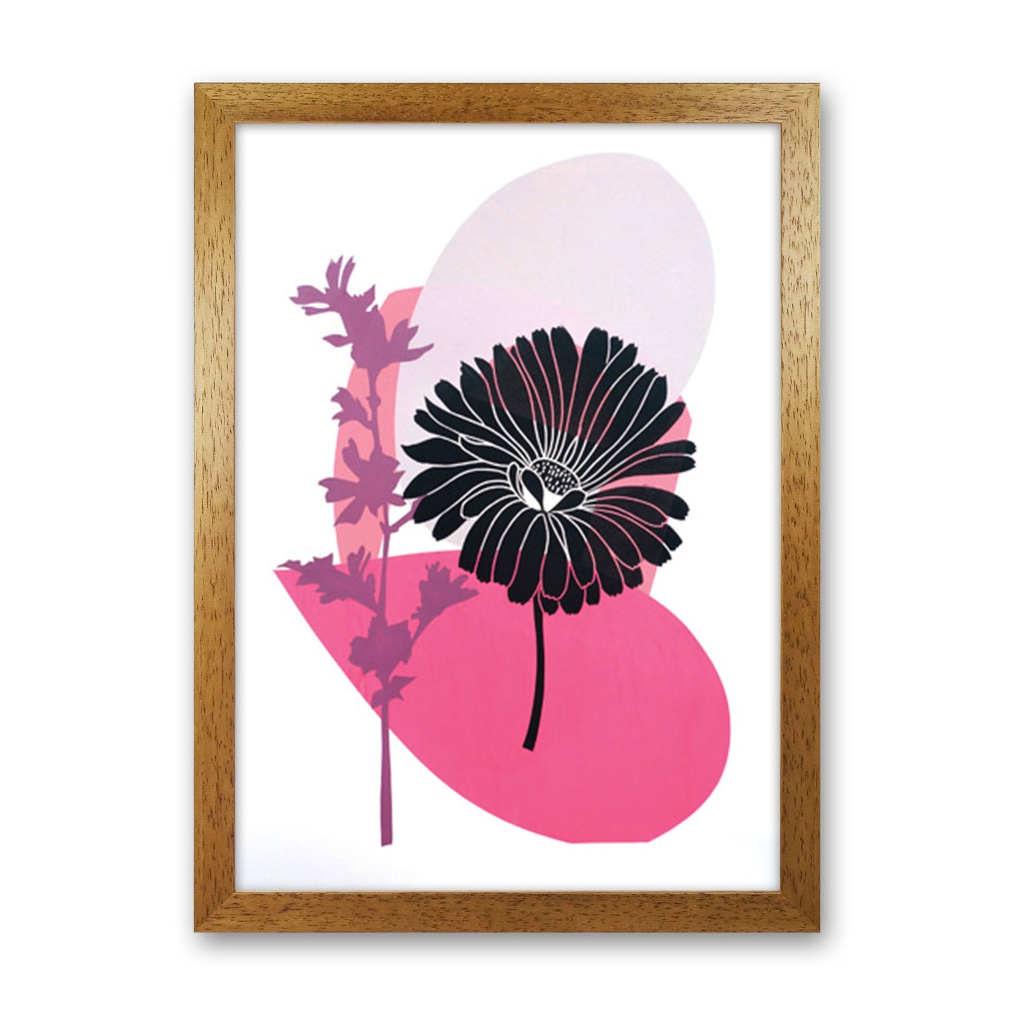 Calendula & Mallow Art Print by Kate Heiss Oak Grain