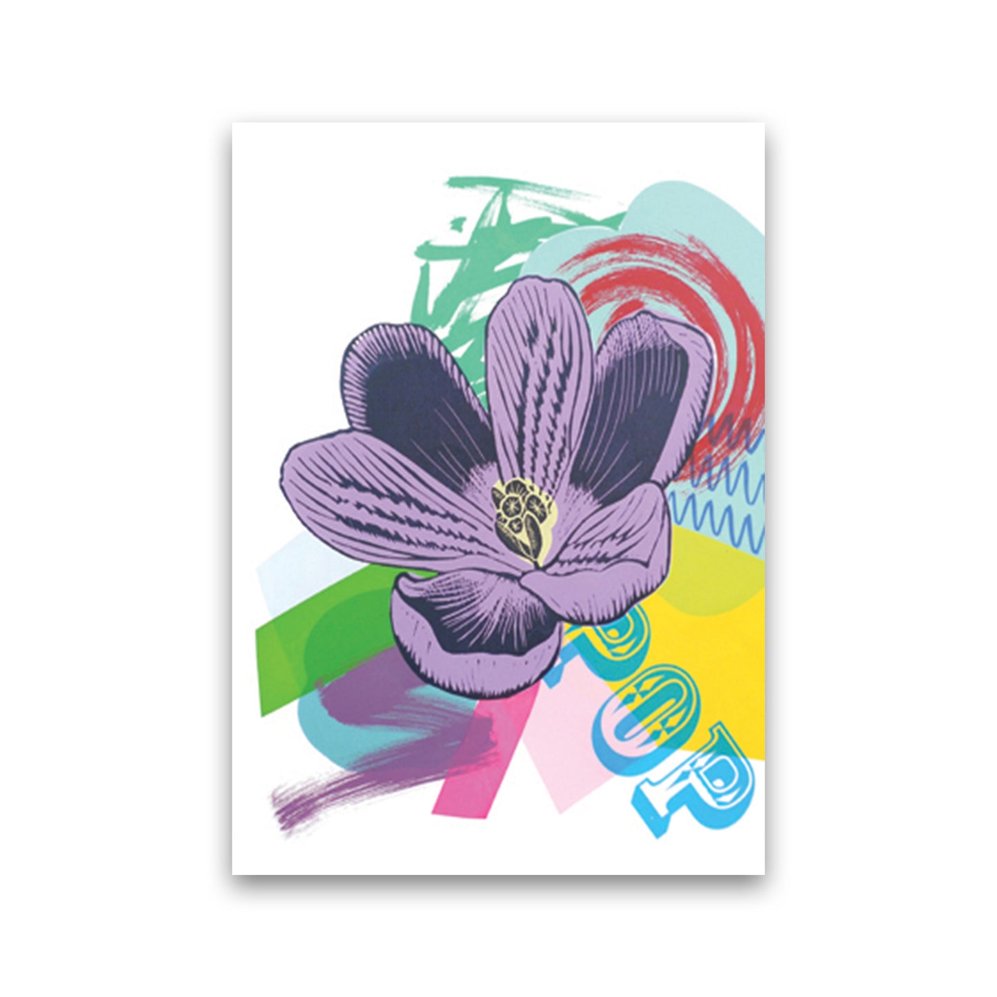 Crocus 1 Series 1 Art Print by Kate Heiss Print Only
