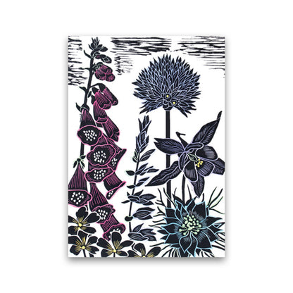 Foxgloves Art Print by Kate Heiss Print Only