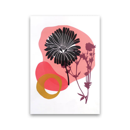 Calendula Officinalis postcard Art Print by Kate Heiss Print Only