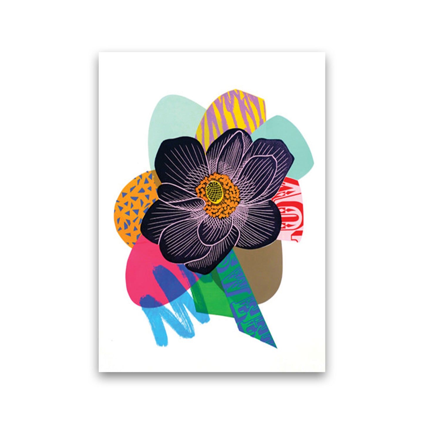 Anemone 2 Series 2 Art Print by Kate Heiss Print Only